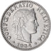 Coin, Switzerland, 20 Rappen, 1934