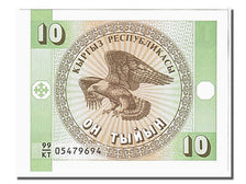 Banconote, Kirghizistan, 10 Tyiyn, 1993, FDS