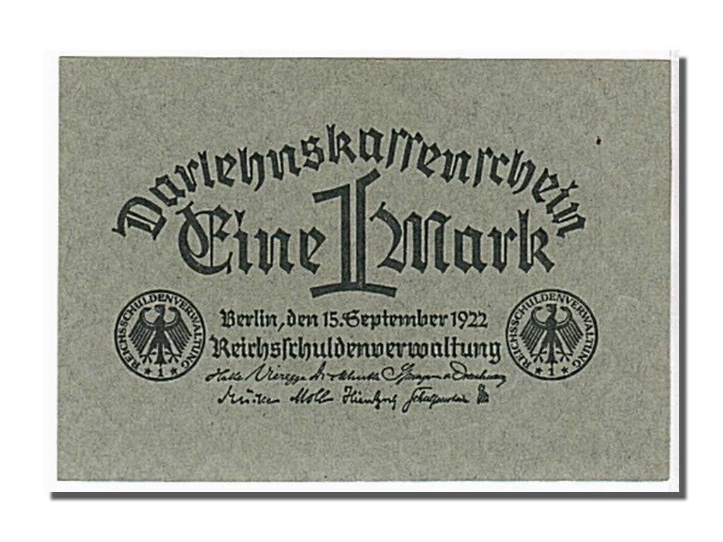 Banknote, Germany, 1 Mark, 1922, UNC(65-70)