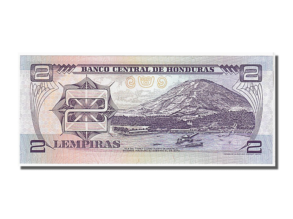 Billete, 2 Lempiras, 1994, Honduras, 1994-05-12, UNC