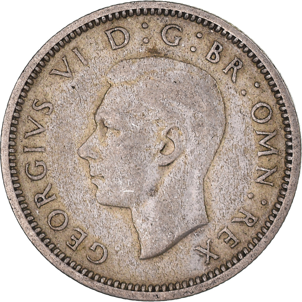 Moeda, Grã-Bretanha, 6 Pence, 1946