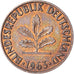 Moeda, Alemanha, 2 Pfennig, 1963