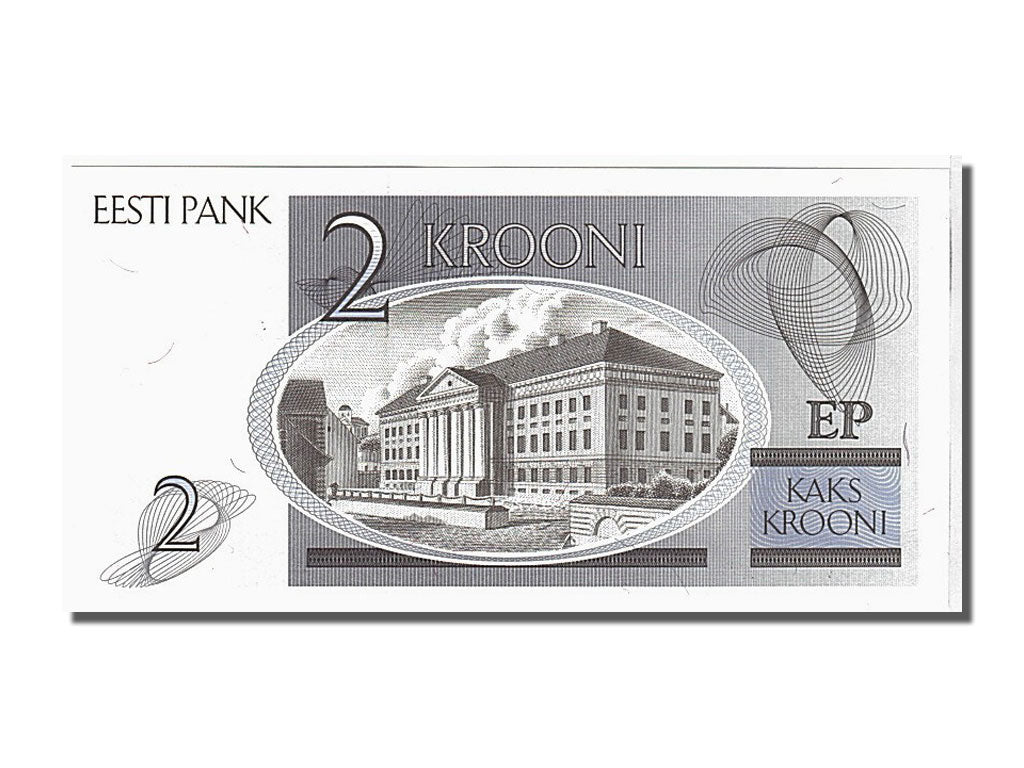 Banknot, Estonia, 2 Krooni, 1992, UNC(65-70)