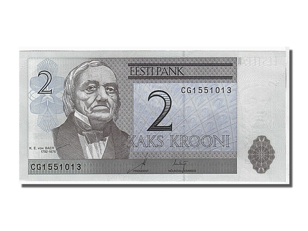 Billet, Estonia, 2 Krooni, 2006, NEUF