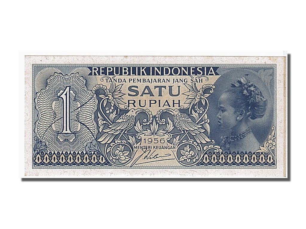 Billet, Indonésie, 1 Rupiah, 1956, NEUF