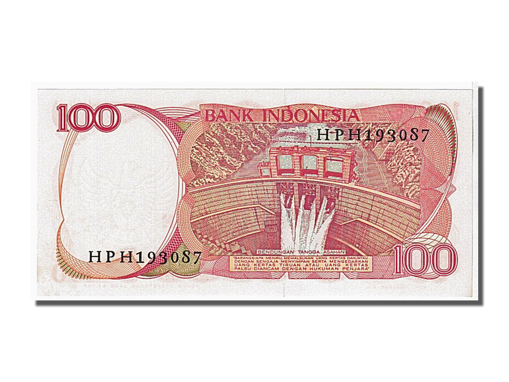 Geldschein, Indonesien, 100 Rupiah, 1984, KM:122a, UNZ