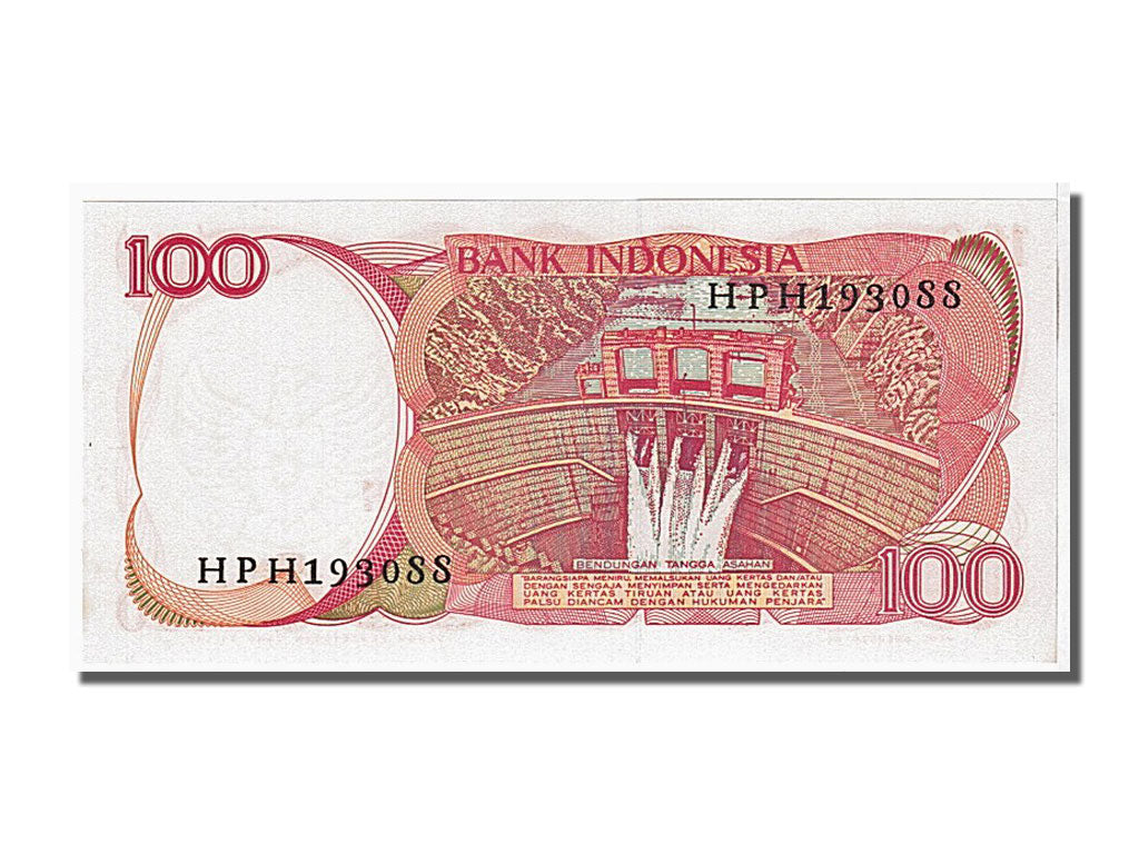 Banknote, Indonesia, 100 Rupiah, 1984, KM:122a, UNC(65-70)