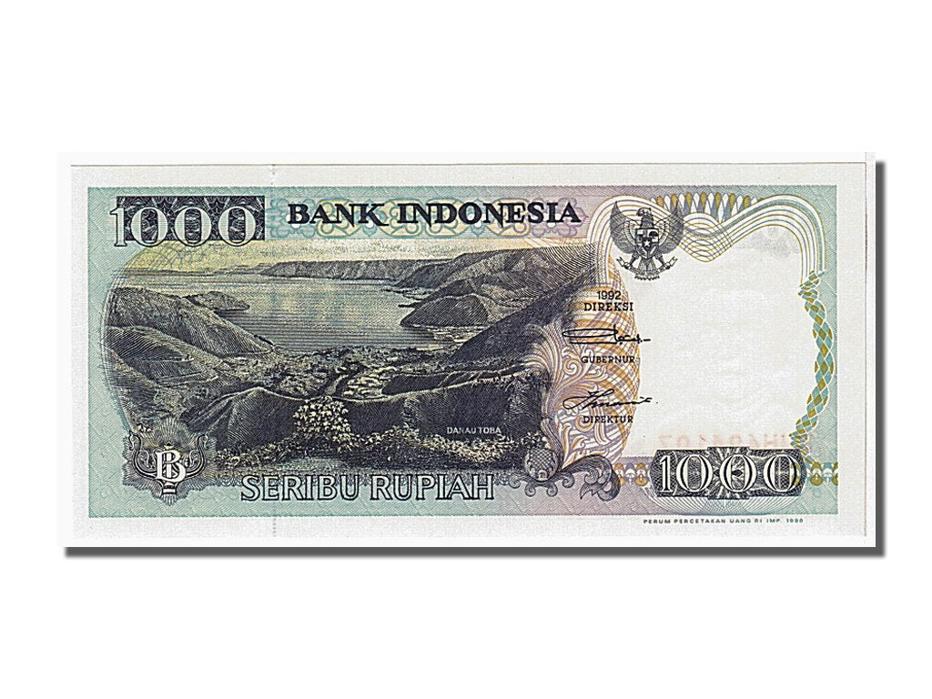 Banknote, Indonesia, 1000 Rupiah, 1992, KM:129a, UNC(65-70)