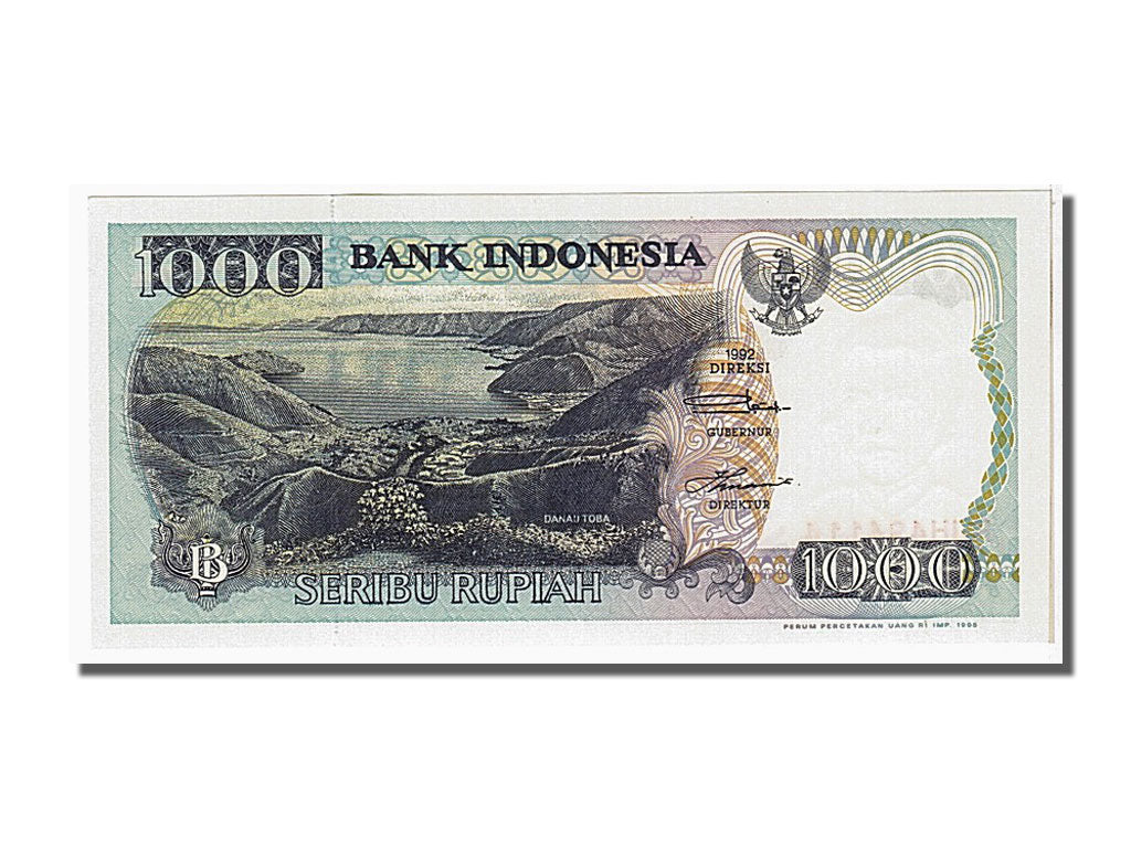 Banknote, Indonesia, 1000 Rupiah, 1992, KM:129a, UNC(65-70)
