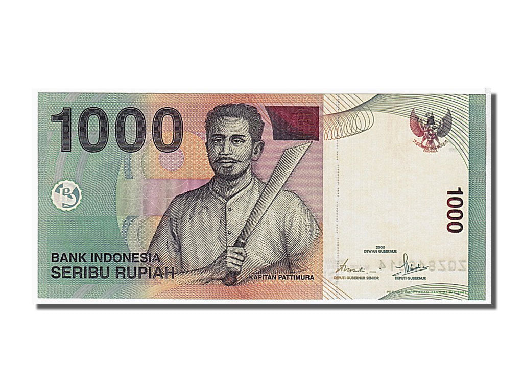 Geldschein, Indonesien, 1000 Rupiah, 2000, KM:141a, UNZ