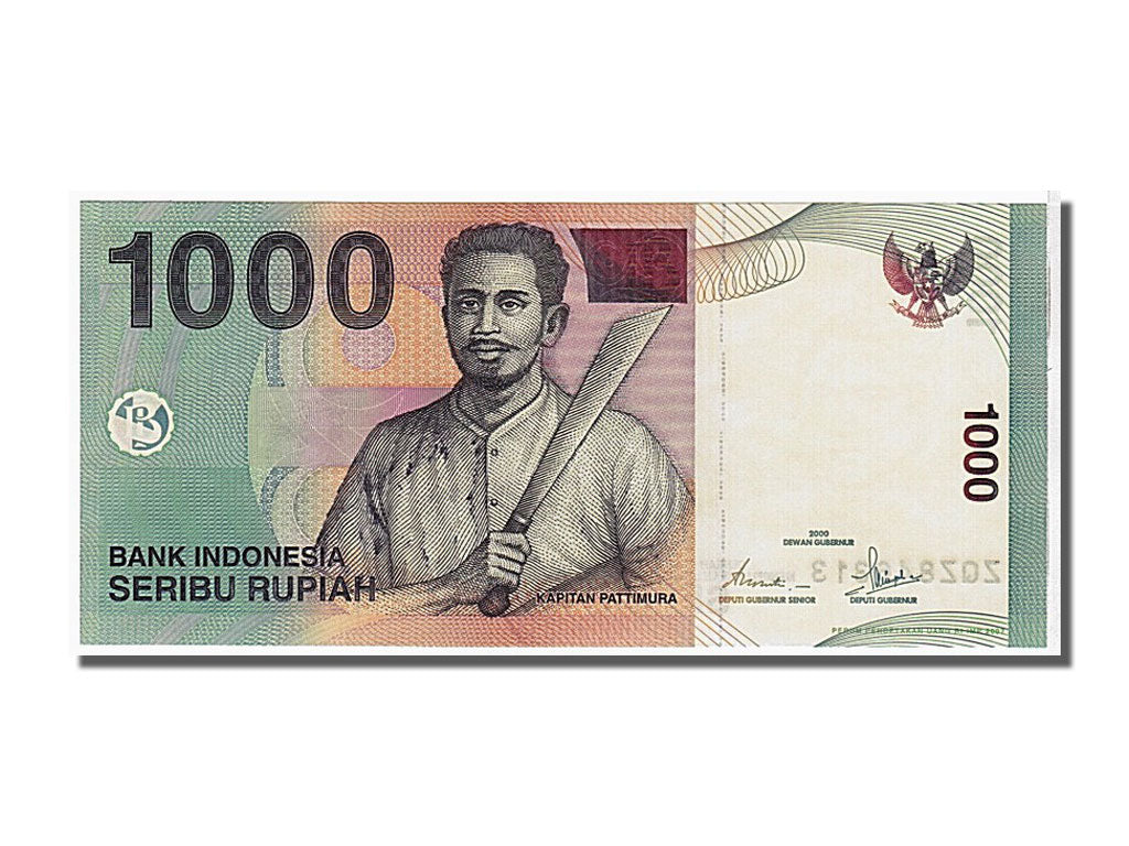 Banconote, Indonesia, 1000 Rupiah, 2000, KM:141a, FDS