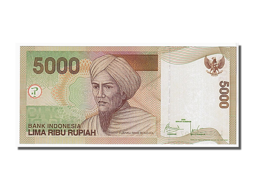 Banknot, Indonesia, 2000 Rupiah, 2009, KM:148a, UNC(65-70)