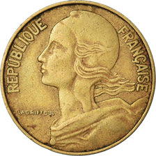Moneta, Francja, 10 Centimes, 1966