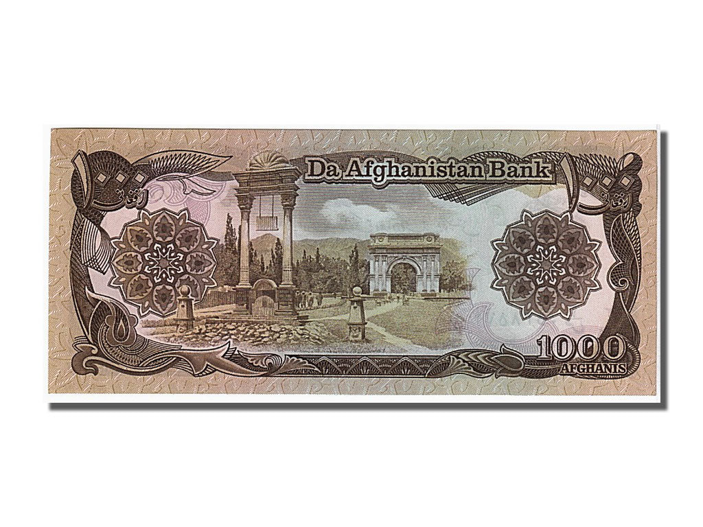 Banknote, Afghanistan, 1000 Afghanis, 1991, UNC(65-70)