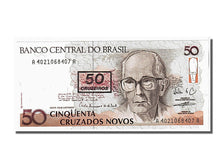 Banknot, Brazylia, 50 Cruzeiros on 50 Cruzados Novos, 1990, UNC(65-70)