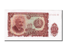 Billet, Bulgarie, 10 Leva, 1951, NEUF