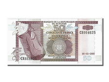Banknote, Burundi, 50 Francs, 2005, 2005-02-05, UNC(65-70)
