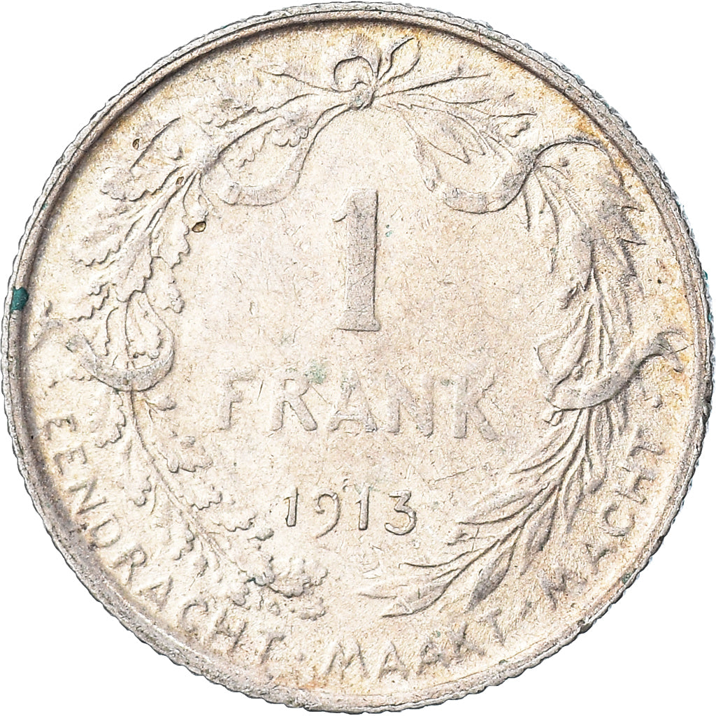 Moeda, Bélgica, Franc, 1913