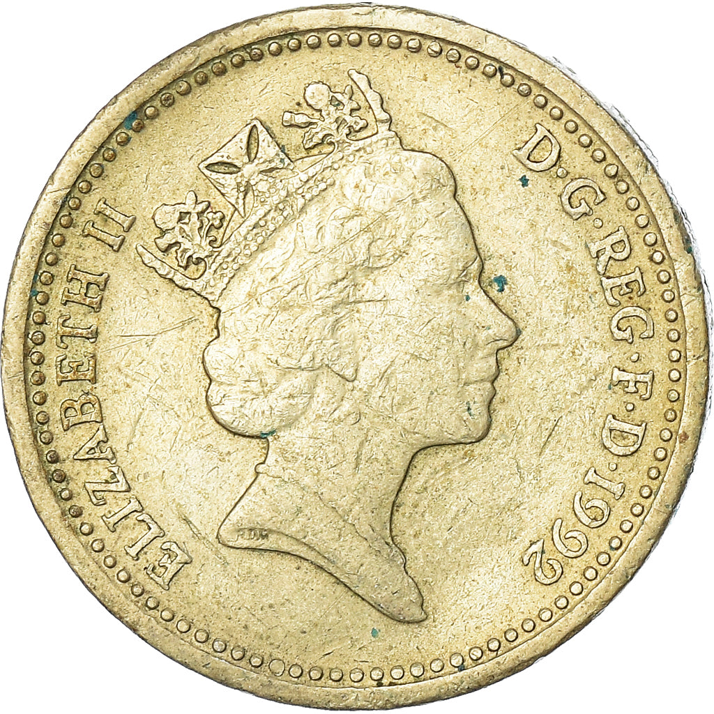Moneda, Gran Bretaña, Pound, 1992