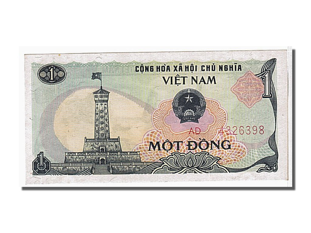 Banknote, Viet Nam, 1 D<ox>ng, 1985, UNC(65-70)