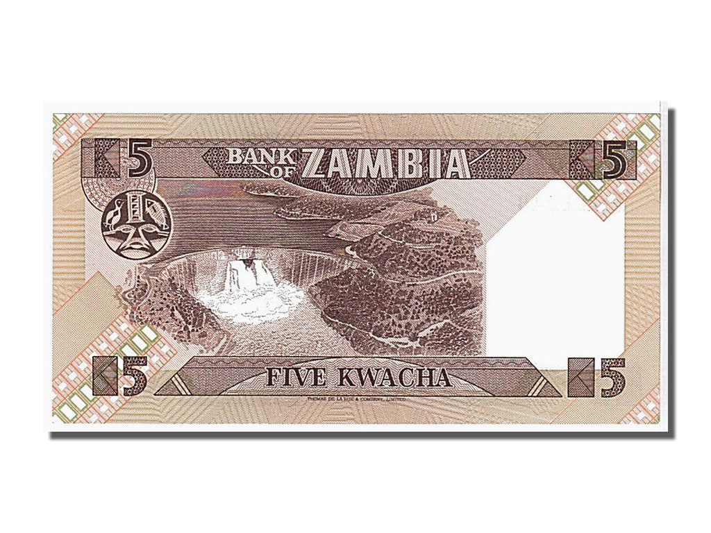 Banknote, Zambia, 5 Kwacha, 1980, KM:25c, UNC(65-70)