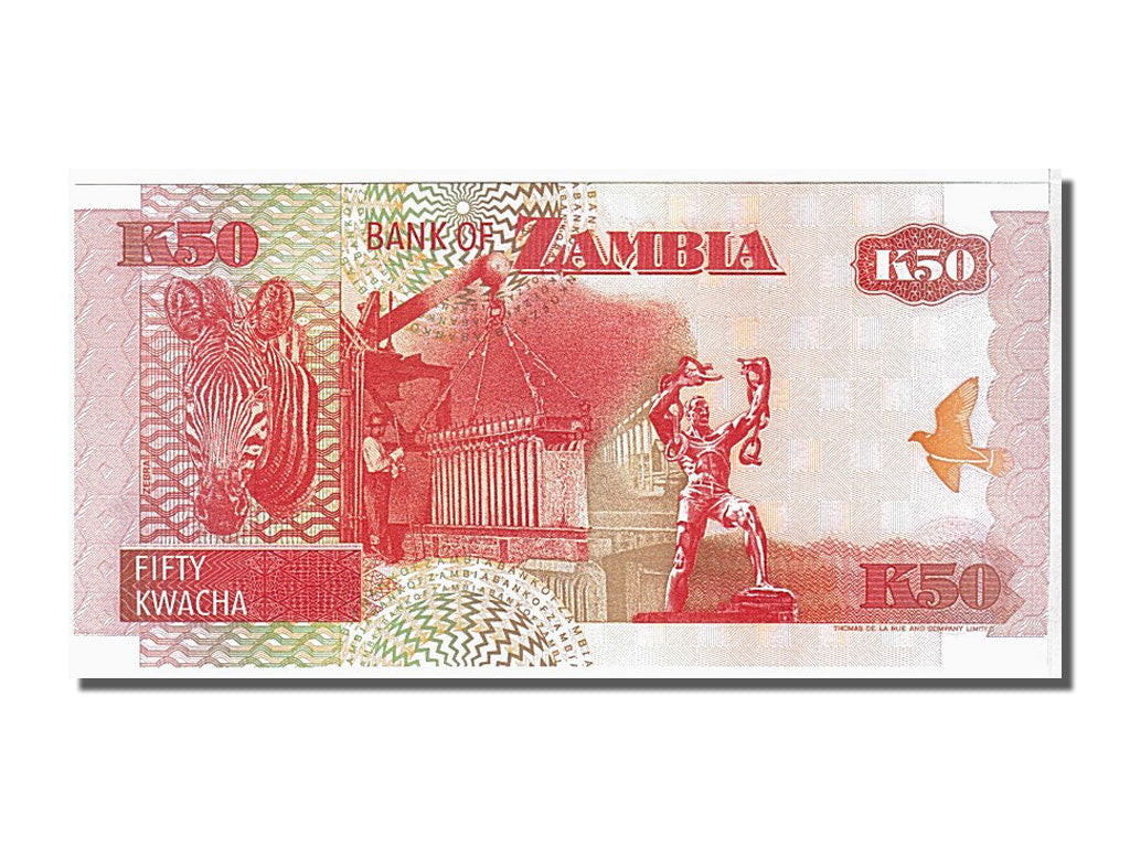 Banknote, Zambia, 50 Kwacha, 1992, UNC(65-70)