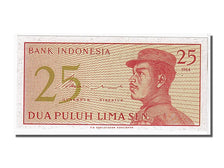 Banknote, Indonesia, 25 Sen, 1964, KM:93a, UNC(65-70)