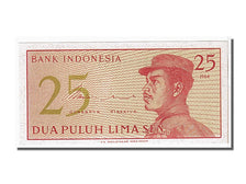 Banknote, Indonesia, 25 Sen, 1964, KM:93a, UNC(65-70)