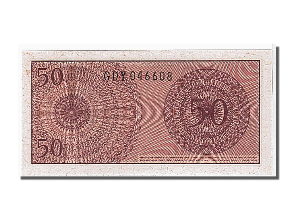 Banconote, Indonesia, 50 Sen, 1964, FDS