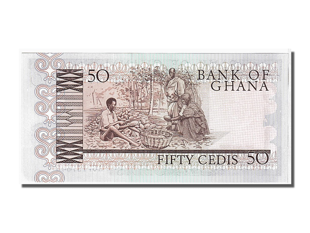 Banconote, Ghana, 50 Cedis, 1980, 1980-07-02, FDS