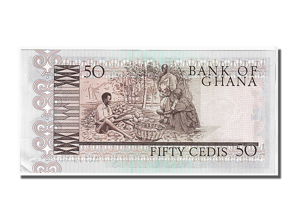 Banknote, Ghana, 50 Cedis, 1980, 1980-07-02, KM:22b, UNC(65-70)