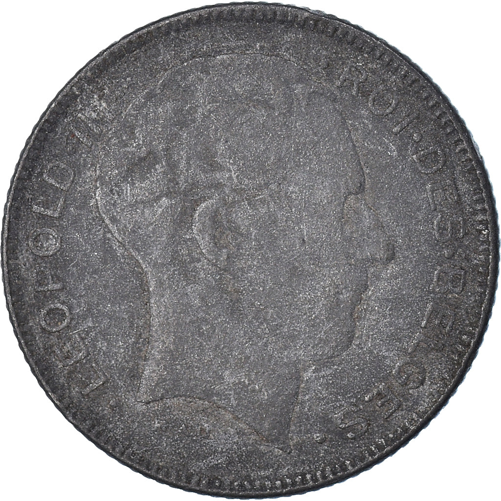 Moneda, Bélgica, 5 Francs, 5 Frank, 1943
