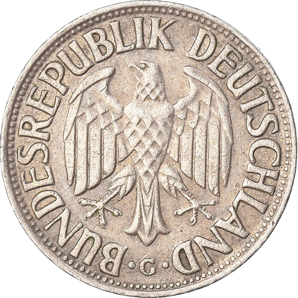 Moeda, Alemanha, Mark, 1965