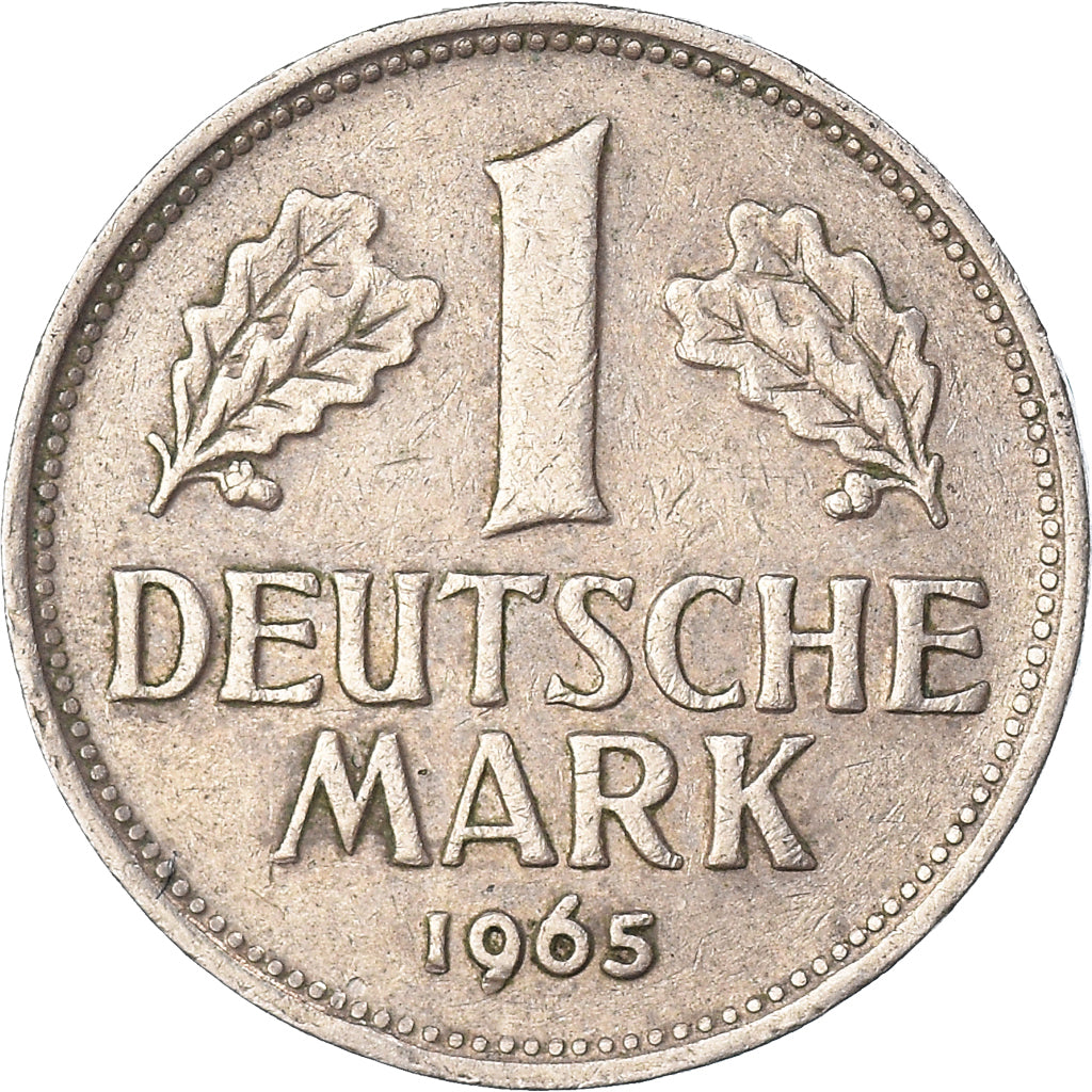Moeda, Alemanha, Mark, 1965
