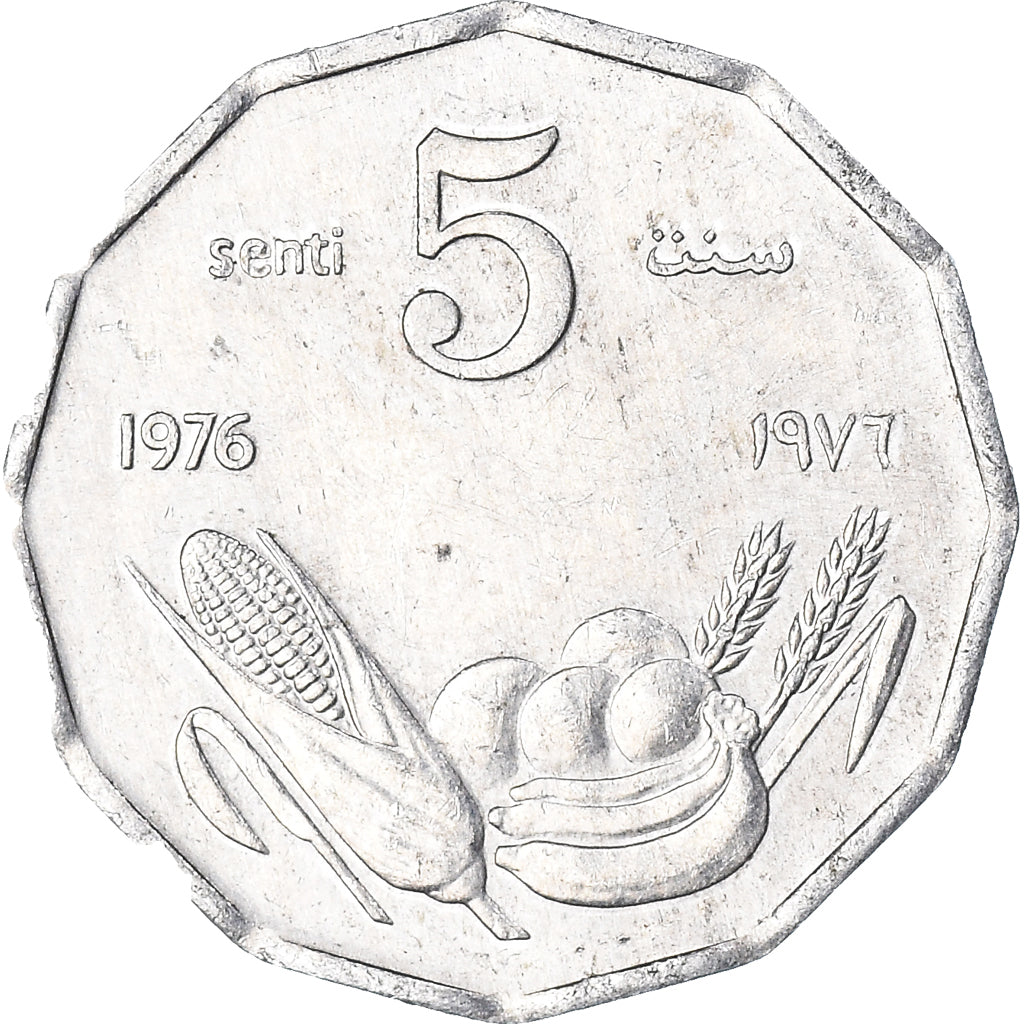 Monnaie, Somalie, 5 Senti, 1976