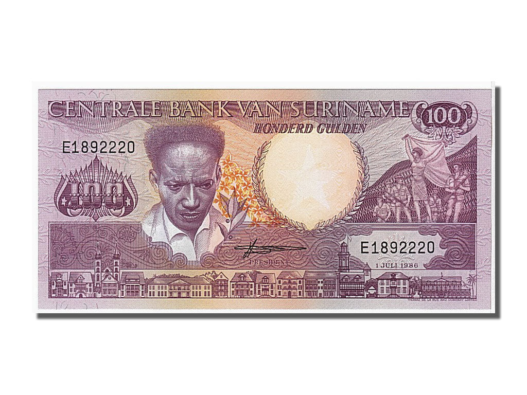 Banconote, Suriname, 100 Gulden, 1986, KM:133a, 1986-07-01, FDS