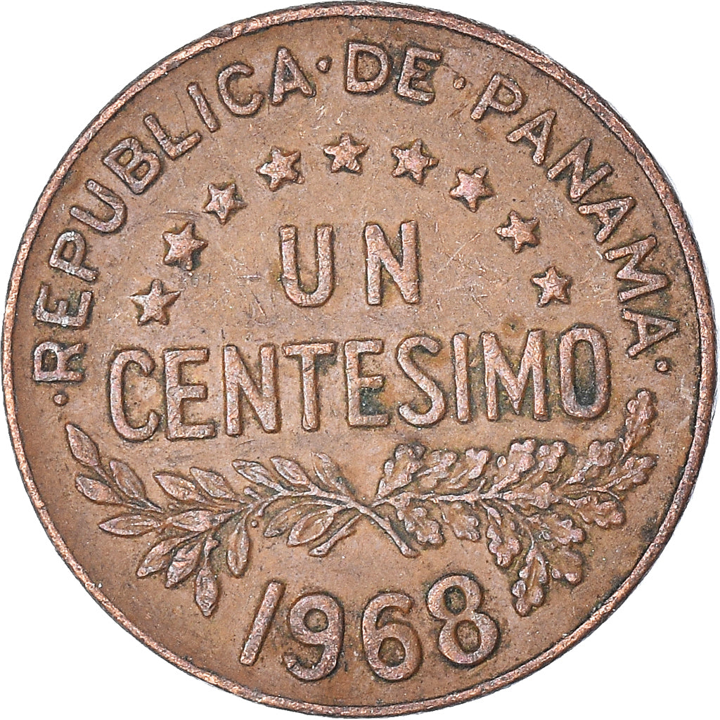 Monnaie, Panama, Centesimo, 1968