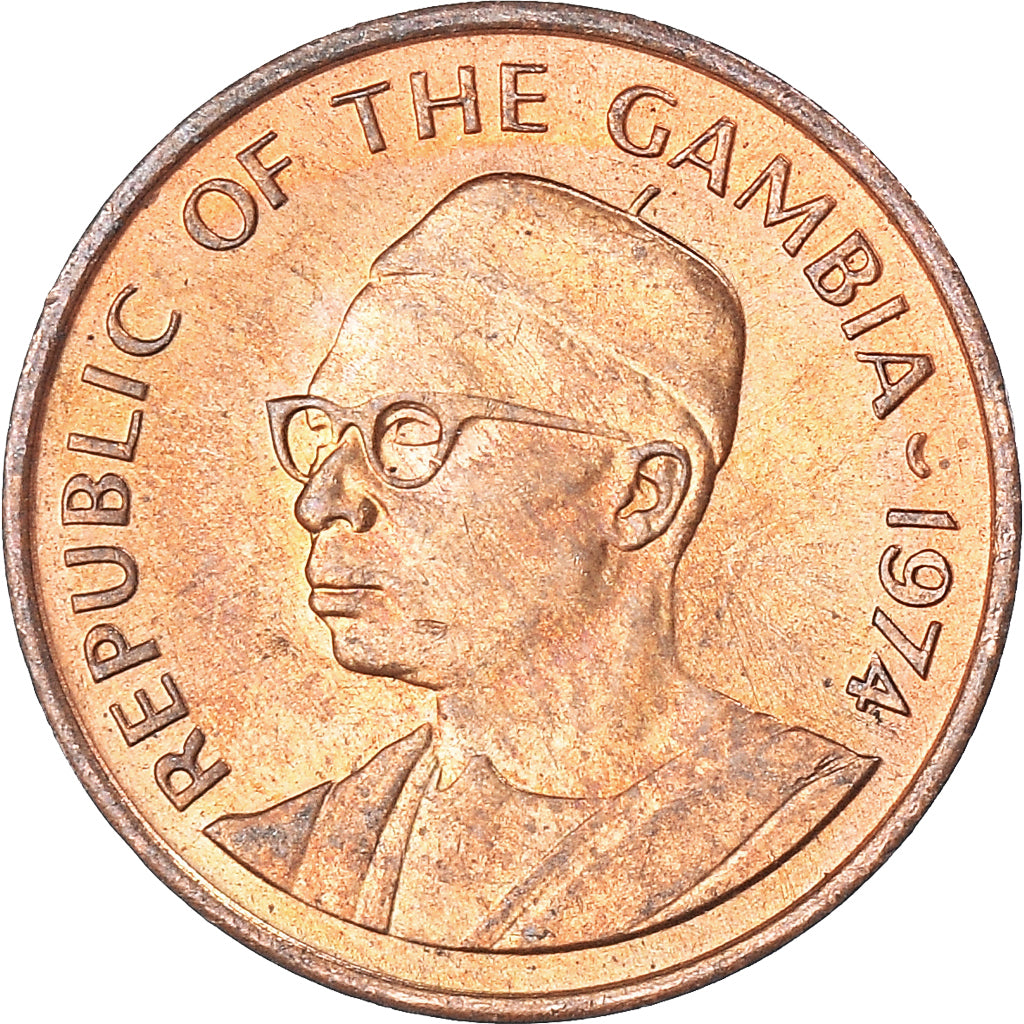 Coin, GAMBIA, THE, Butut, 1974