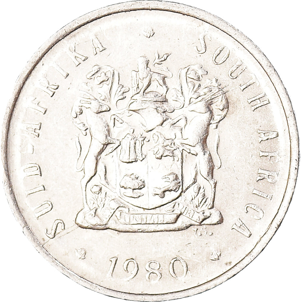 Münze, Südafrika, 5 Cents, 1980