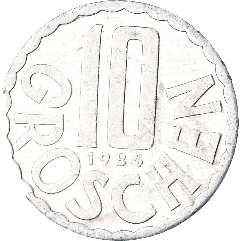 Münze, Österreich, 10 Groschen, 1984