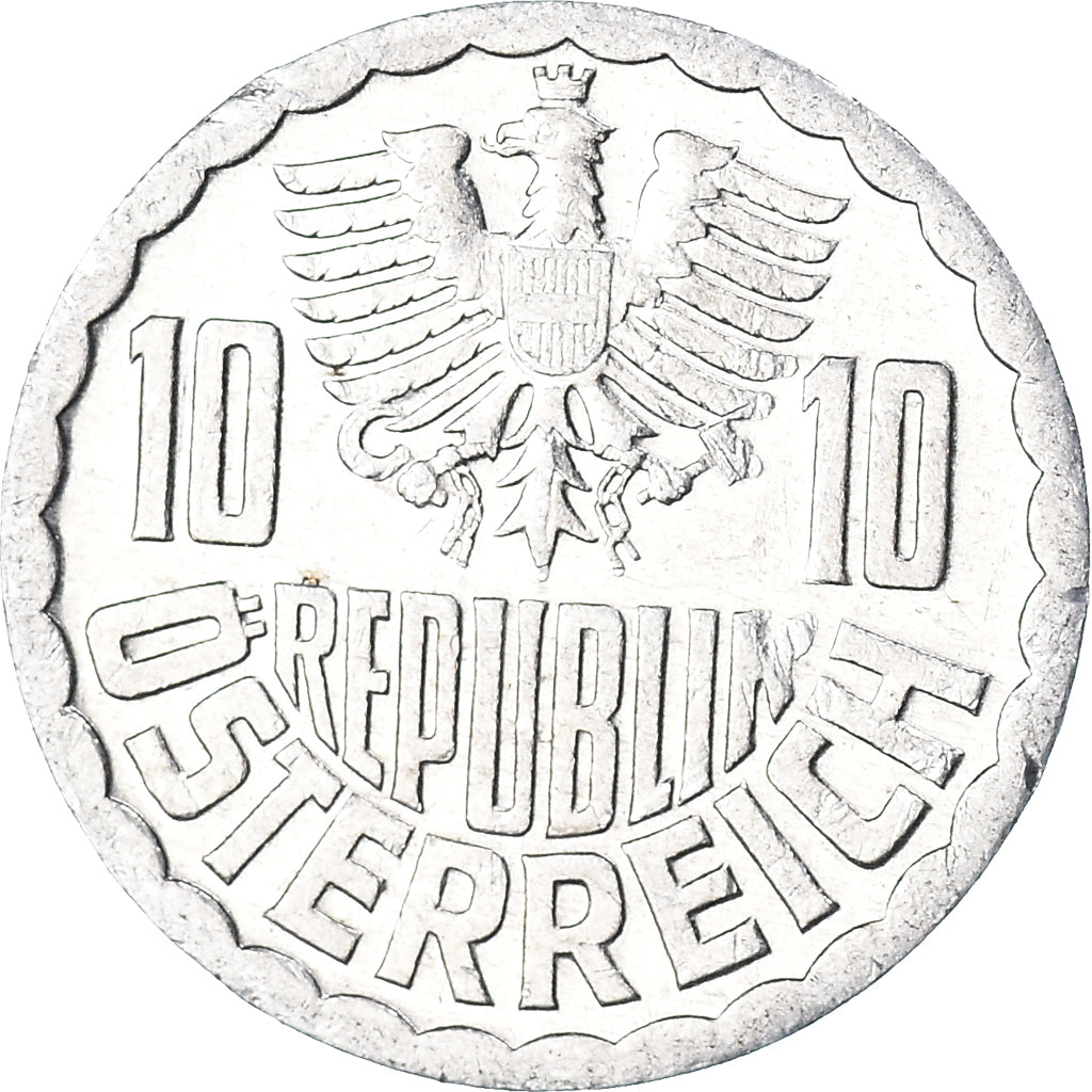 Münze, Österreich, 10 Groschen, 1984