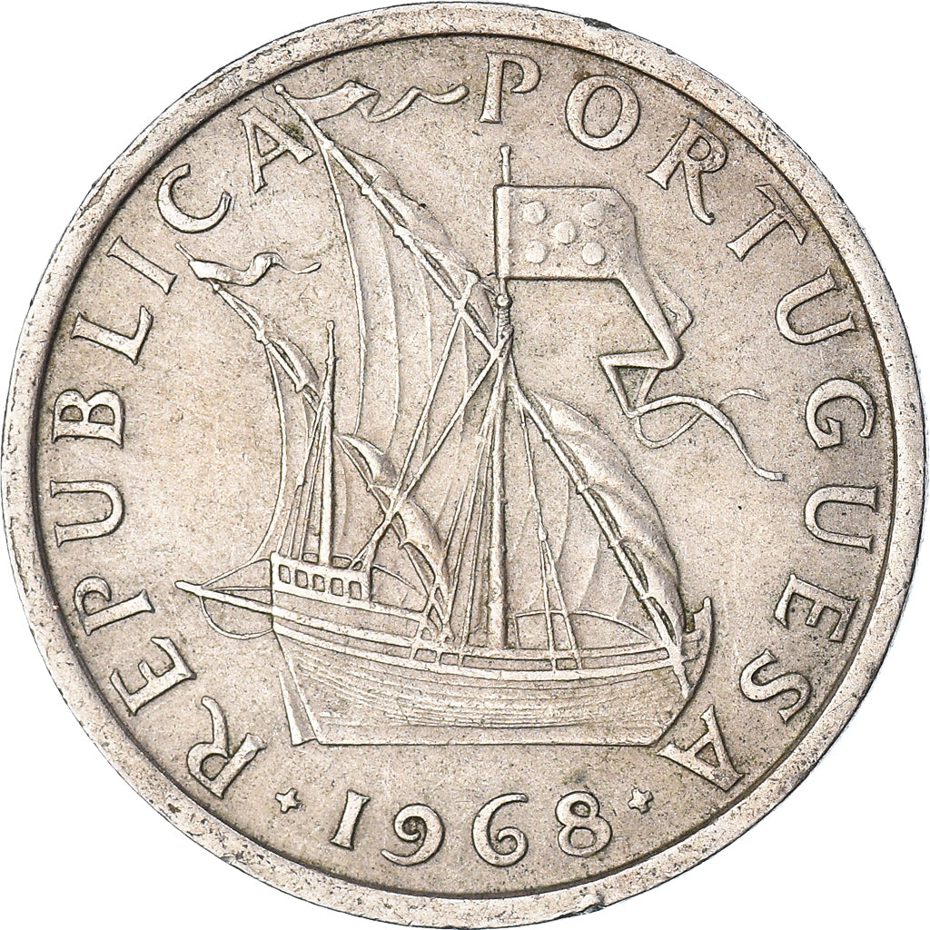 Moneda, Portugal, 5 Escudos, 1968