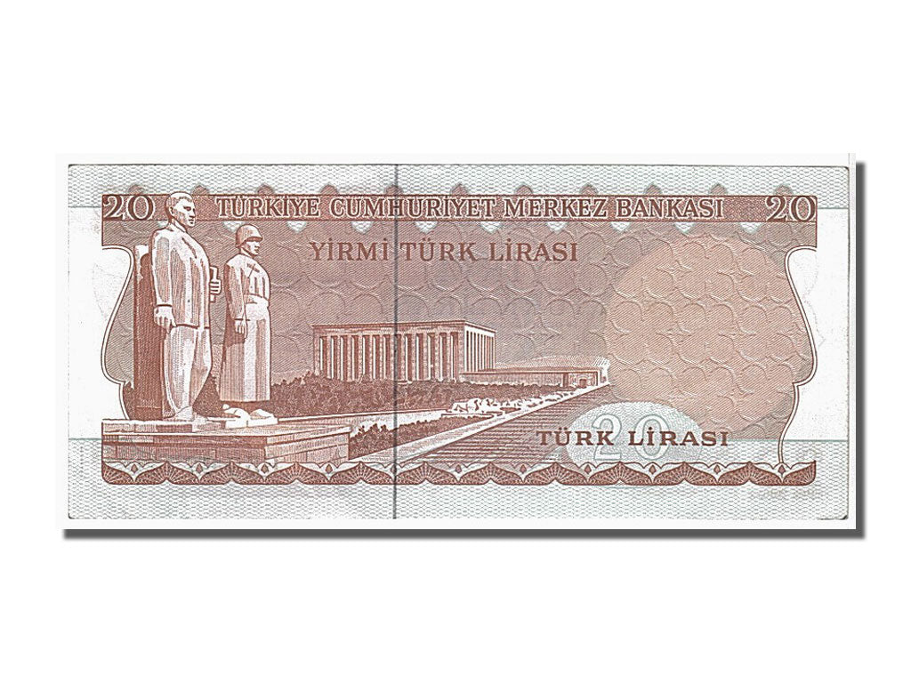 Banconote, Turchia, 20 Lira, 1970, KM:187a, FDS
