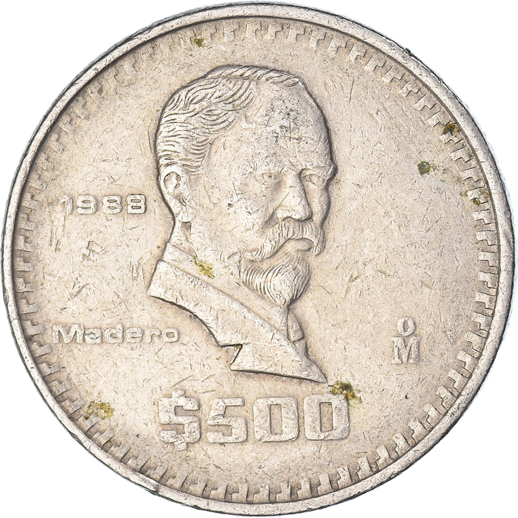 Moneta, Messico, 500 Pesos, 1988