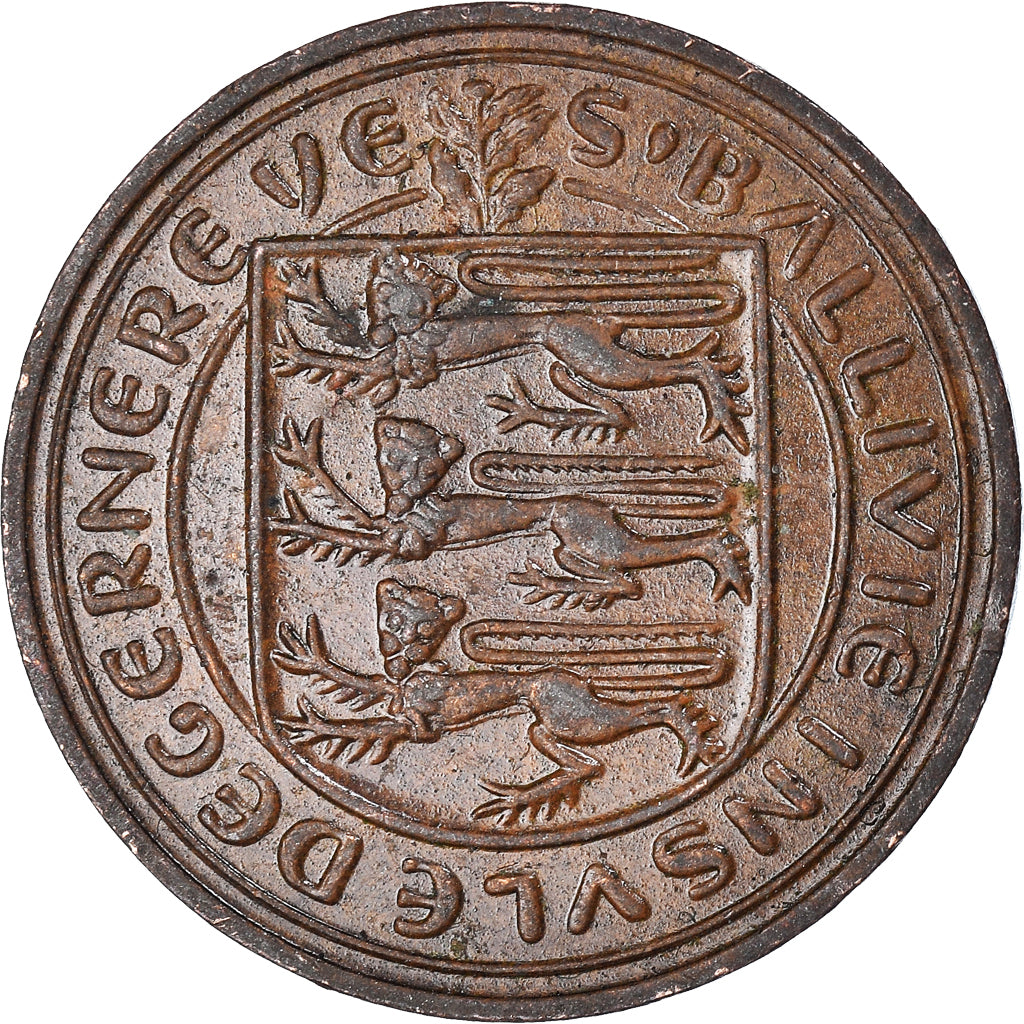 Coin, Guernsey, 2 New Pence, 1971