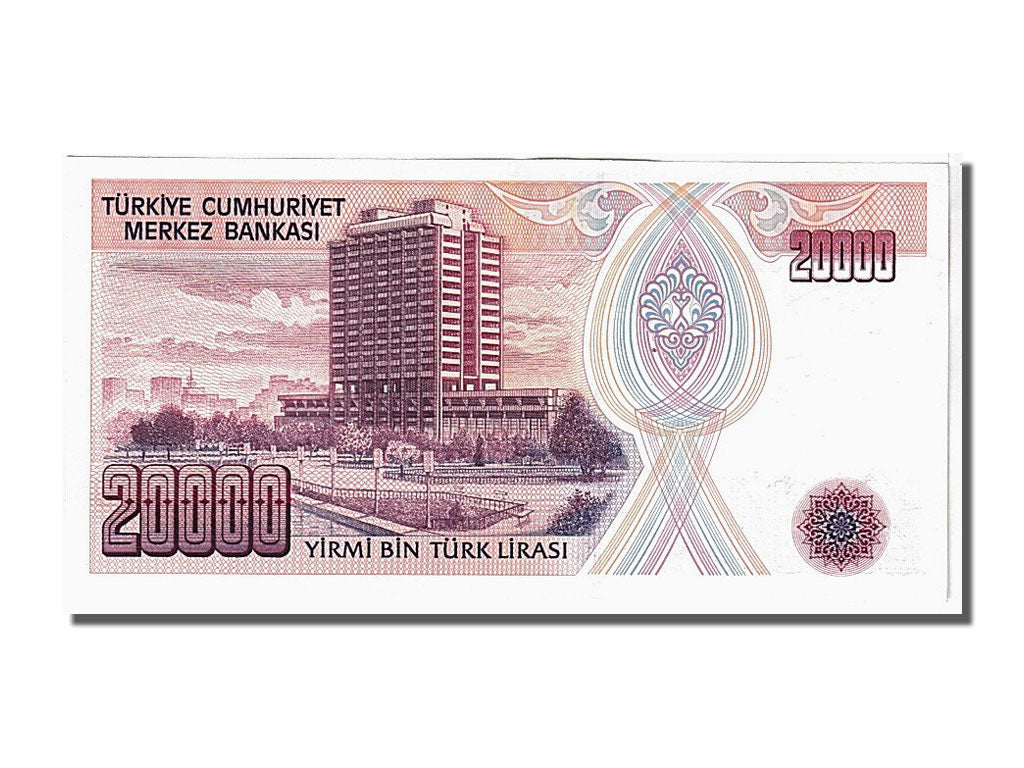 Banknote, Turkey, 20,000 Lira, 1970, KM:202, UNC(65-70)