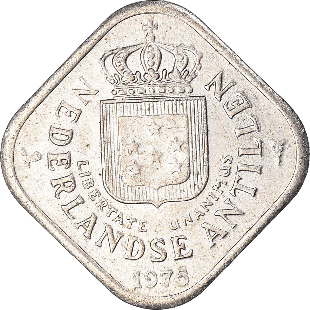 Monnaie, Antilles néerlandaises, 5 Cents, 1975