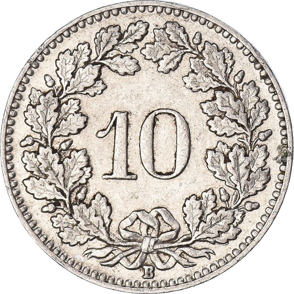 Coin, Switzerland, 10 Rappen, 1934