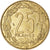 Coin, Central African States, 25 Francs, 1975