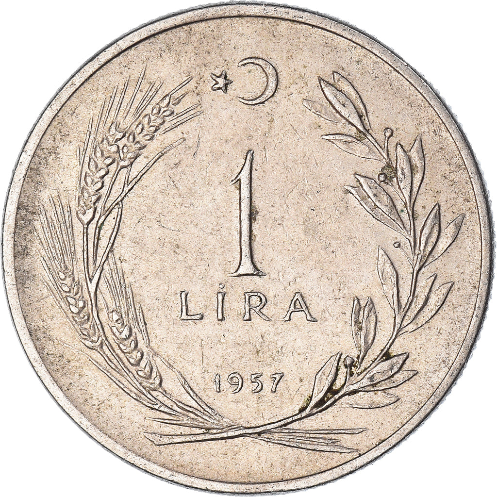 Munten, Turkije, Lira, 1957